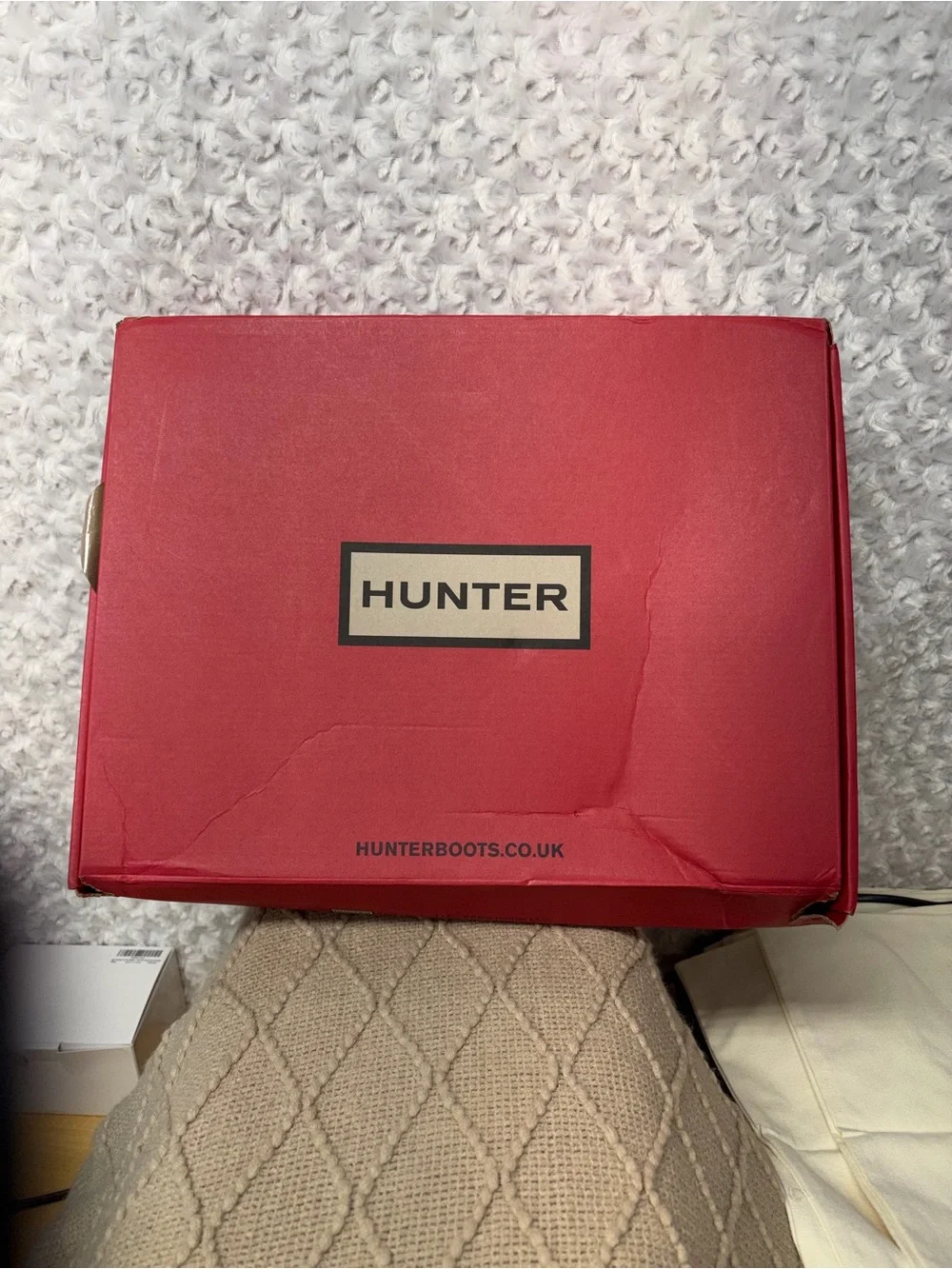 Hunter Black Tall Rain Boots